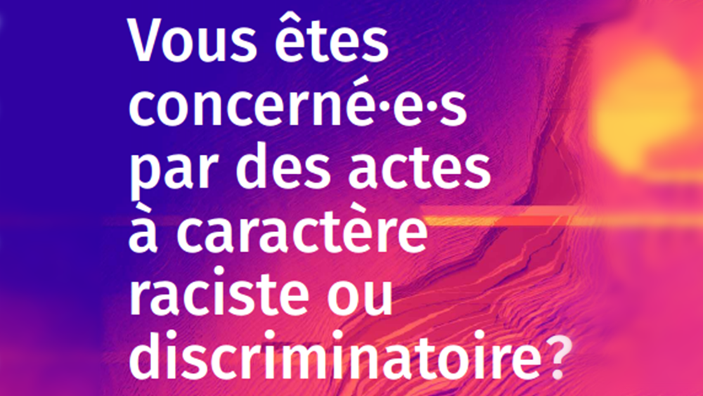 Situation de discrimination racisme et discrimination – CCYI Yverdon-les-Nains